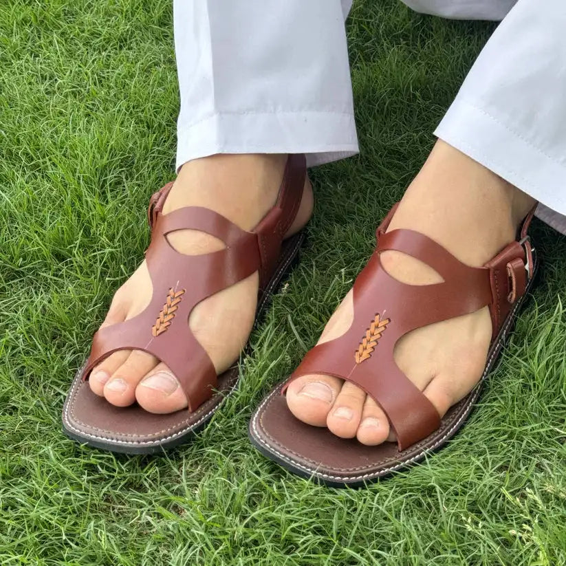 Handmade Panjedar Chappal – Pure Leather