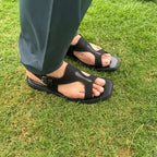 Black Premium Handmade Panjedar Chappal