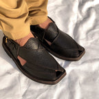 Double Sole Italic Leather Chappal