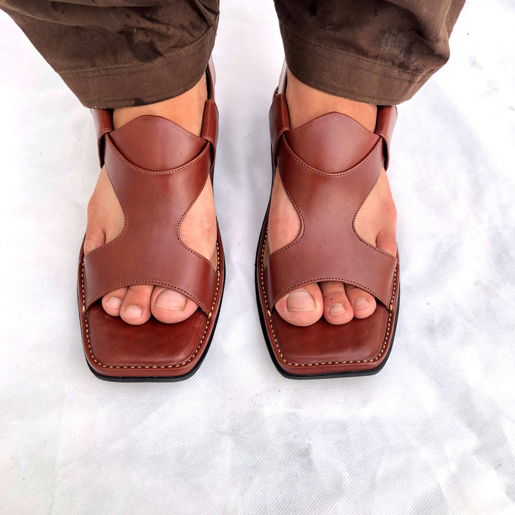 Premium Handmade Leather Panjedar Chappal