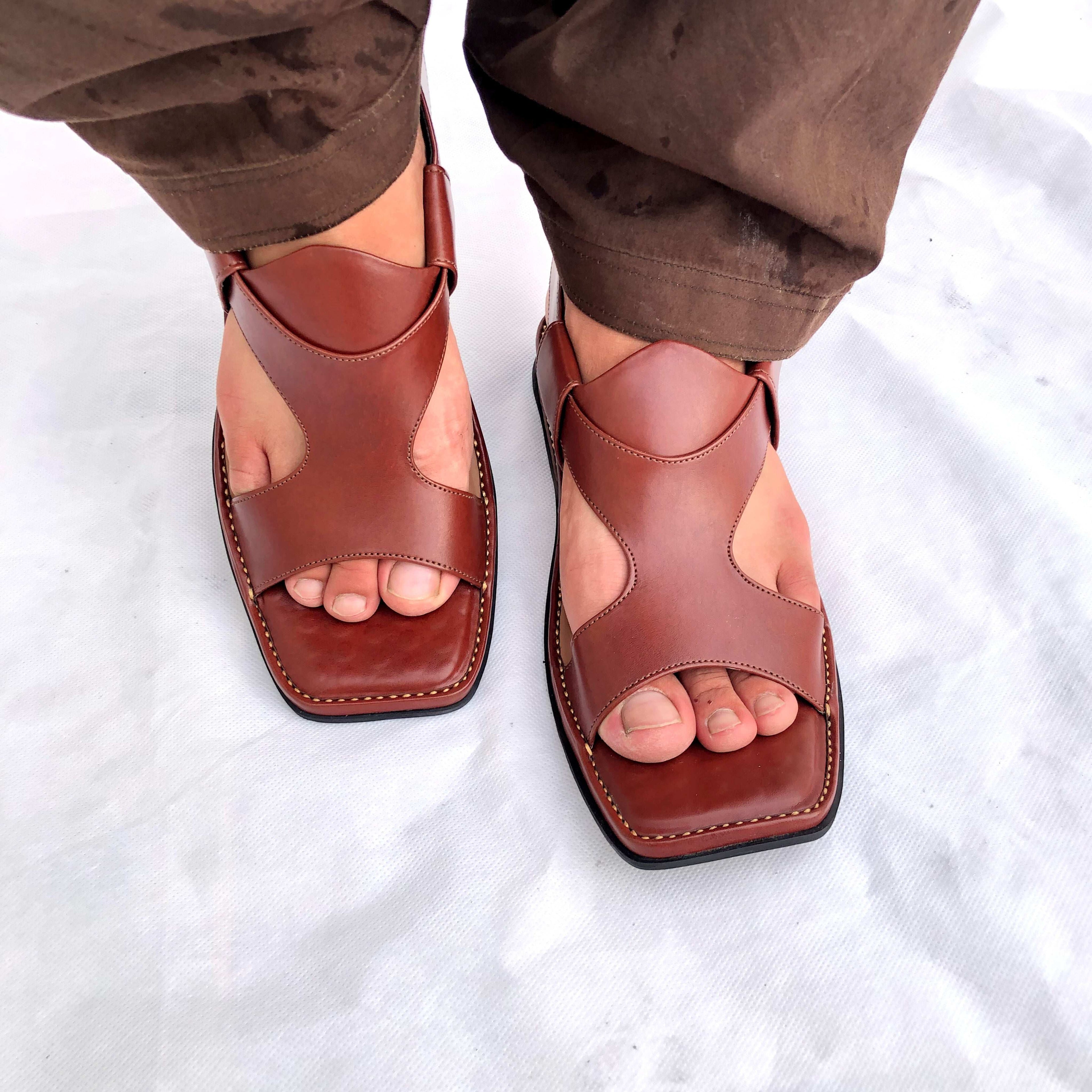 Premium Handmade Leather Panjedar Chappal