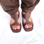 Pure Leather Handmade Panjedar Chappal for Men
