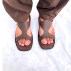 Pure Leather Handmade Panjedar Chappal for Men