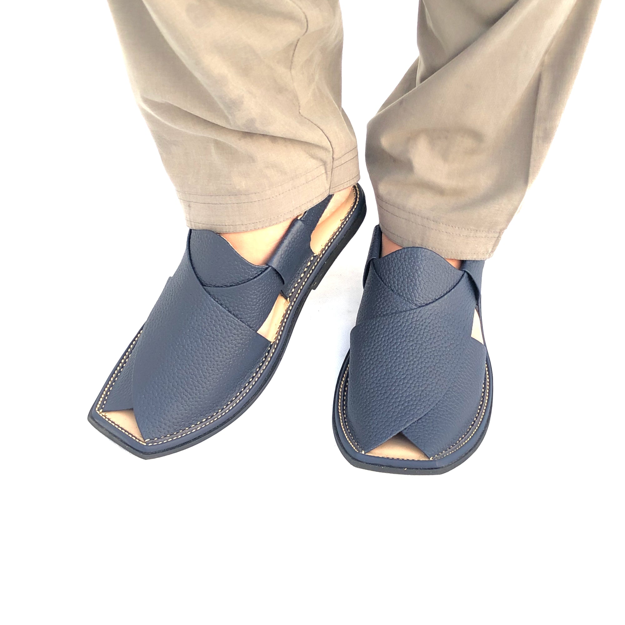 Smart Zalmi – Handmade Premium Leather Chappal