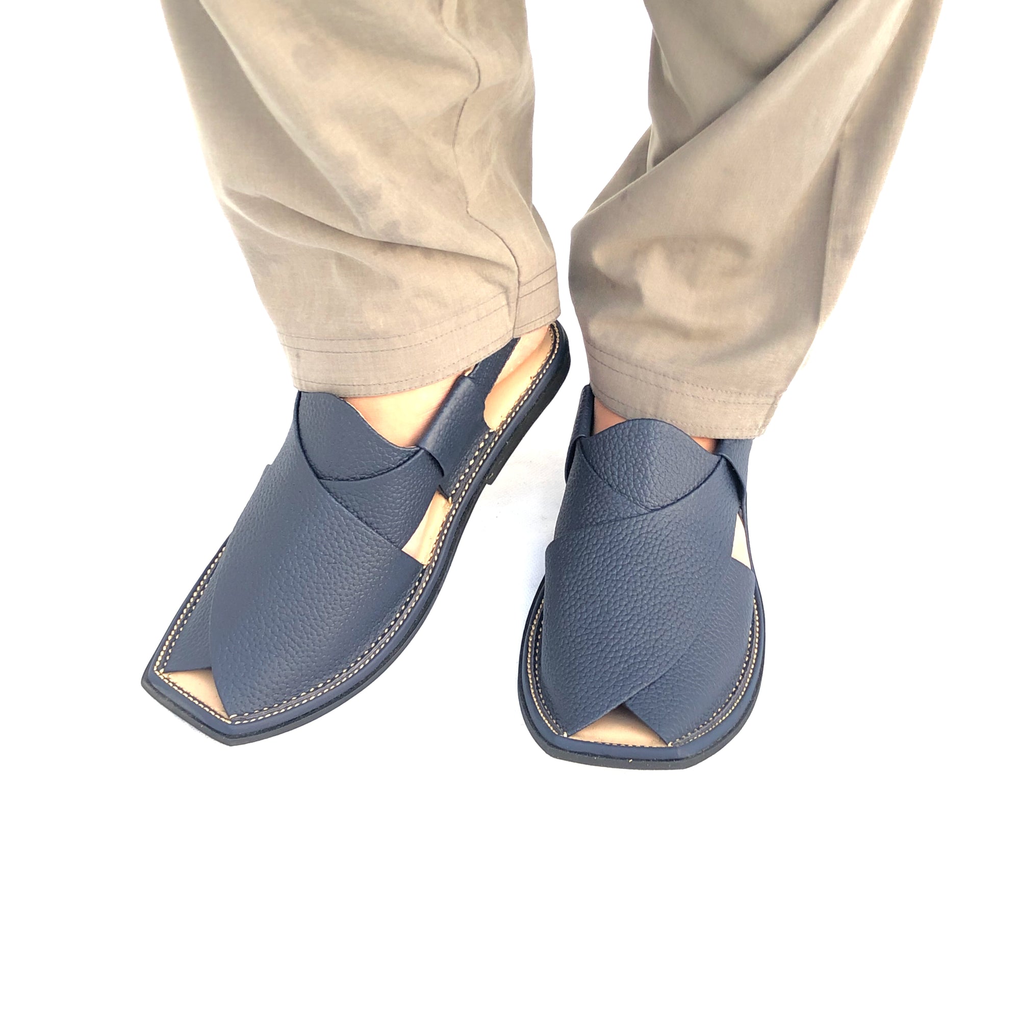 Smart Zalmi – Handmade Premium Leather Chappal
