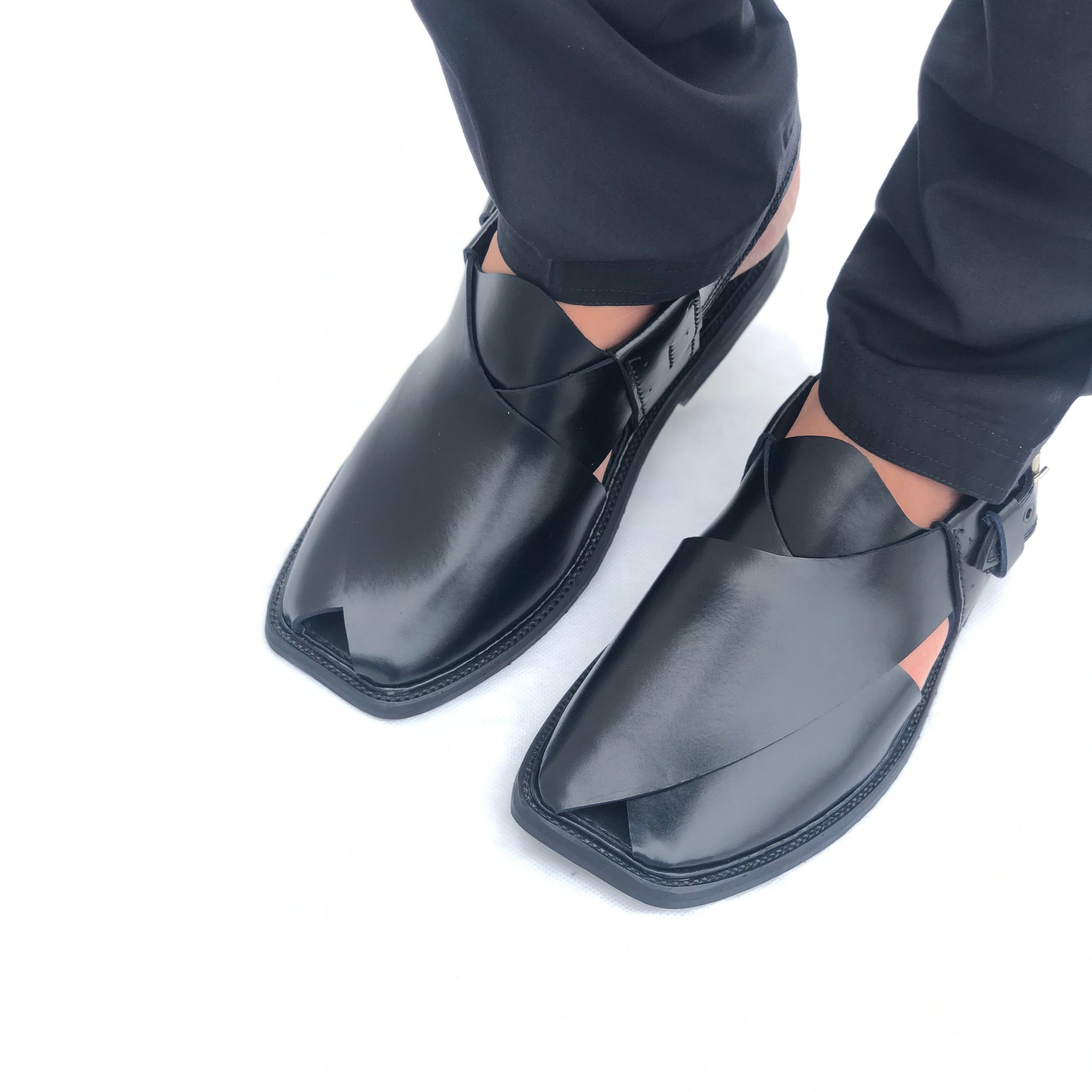 Smart Zalmi Charsadda Chappal – Pure Leather Handmade