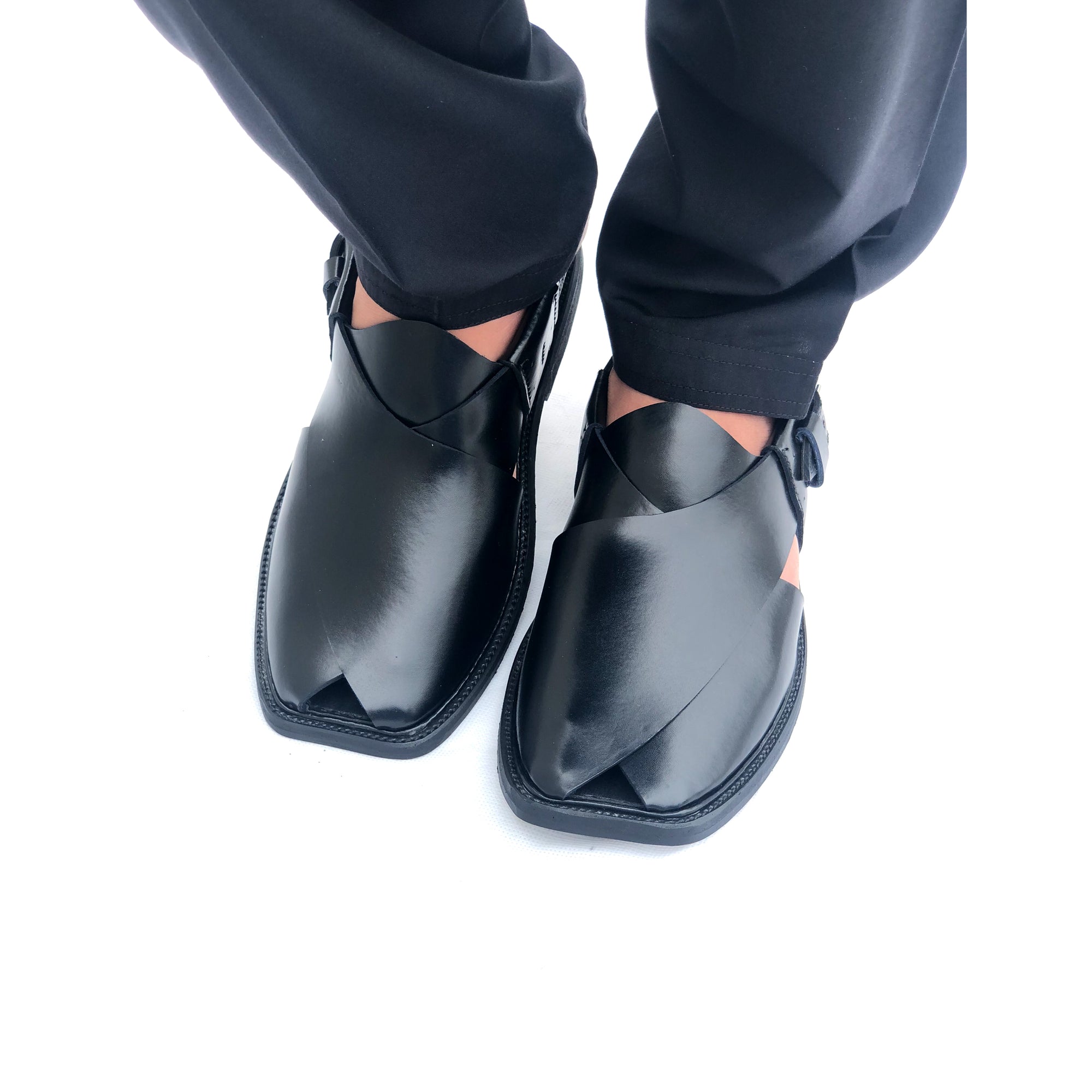 Smart Zalmi Charsadda Chappal – Pure Leather Handmade