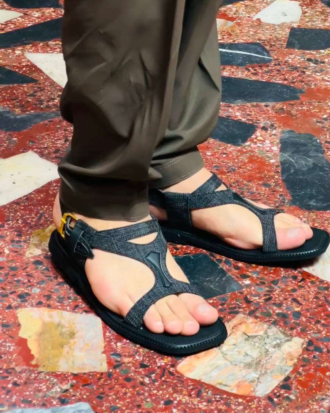 Handmade Pure Taar Panjedar Chappal | Waterproof & Durable