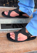 Handmade Waterproof Panjedar Chappal – Pure Taar & Leather