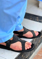 Handmade Waterproof Panjedar Chappal – Pure Taar & Leather