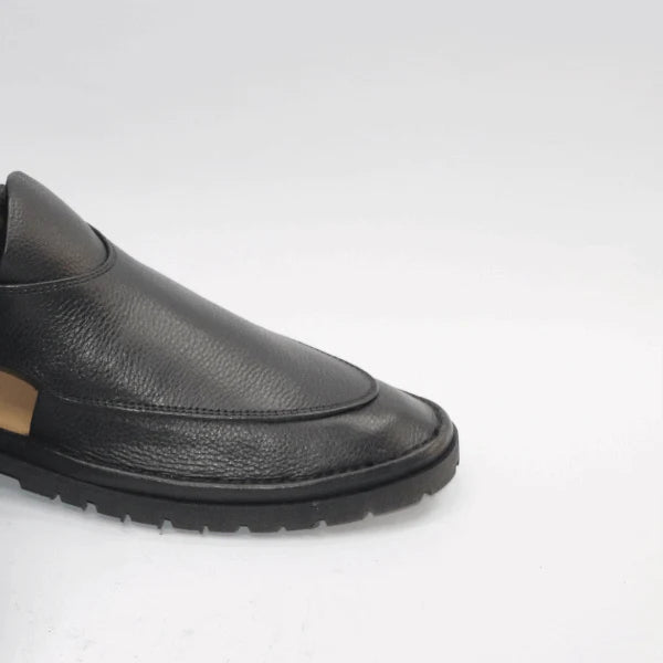 Black Peshawari Sandal – Premium Comfort